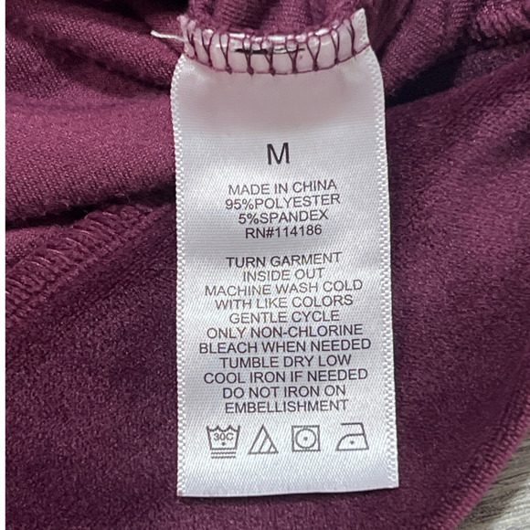 Juicy Couture Bling Rhinestone Velour Hooded Track Jacket Medium Purple Y2K - Picture 5 of 7